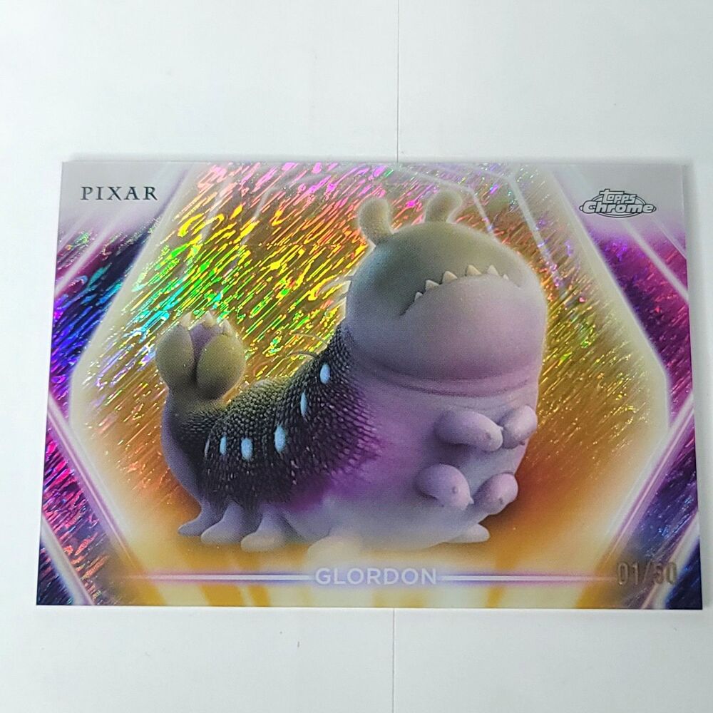 Glordon Topps 2026 Disney Neon Gold Shimmer Refractor Limited 01/50